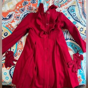 Gymboree red jacket